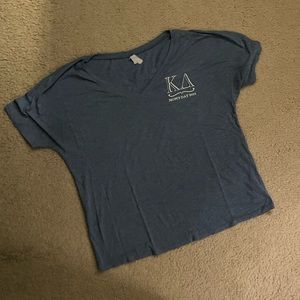 Kappa Delta Mom’s Day Periwinkle Flowy Tee Shirt